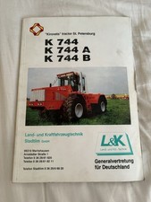 Betriebsanleitung kirovets 744 gebraucht kaufen  Zwickau