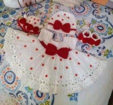 Baby crochet christmas for sale  Ireland