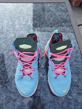 Usado, Nike Lebron 18 Best of 1-9 University azul metálico dourado DM2813-400 masculino tamanho 12 comprar usado Usado, Nike Lebron 18 Best of 1-9 University azul metálico dourado DM2813-400 masculino tamanho 12 comprar usado  Enviando para Brazil