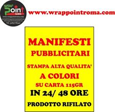 Stampa manifesti pubblicitari usato  Italia