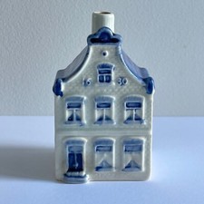 KLM Blue Delft House No 5 Amsterdam Rynbende Holland Vintage Original Anos 1950 comprar usado  Enviando para Brazil