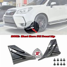 Usado, Compatível com 14-18 Subaru Forester XT DM-Style divisores labiais frontais (poliuretano) comprar usado  Enviando para Brazil