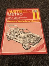 Haynes manual austin for sale  LOWESTOFT