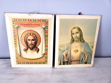 Antique painted canvas d'occasion  Expédié en Belgium