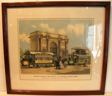 Gravure tramways anglais d'occasion  Missillac