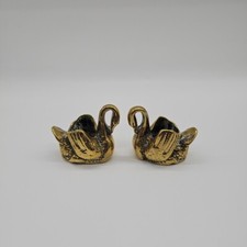 Antique pair brass for sale  WISHAW