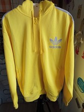 adidas yellow jacket for sale  GLASGOW