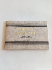 Seiko lassale libretto usato  San Martino Dall Argine