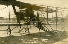 Cartão postal foto 1910 Tucson AZ Arizona Aero Charles K. Hamilton RPPC CÓPIA comprar usado  Enviando para Brazil