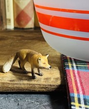 Vintage Schleich Miniatura Raposa Vermelha 2004 Brinquedo Boneca Bolo Conjunto Figura de Plástico comprar usado  Enviando para Brazil