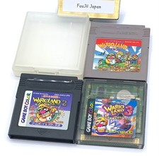 Super Mario Land 3 Wario Land 1 2 3 conjunto Game Boy GB japonês testado lote 3 com estojo comprar usado  Enviando para Brazil