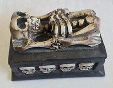 Handcrafted skeleton skull for sale  LARGS