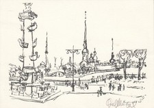 Lithograhie leningrad stengel gebraucht kaufen  Leipzig