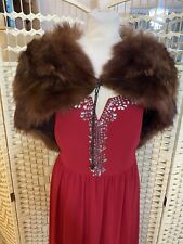 Vintage fur stole for sale  ST. HELENS