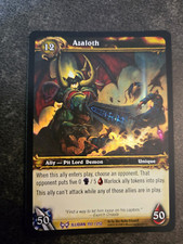 Wow tcg azaloth for sale  HOLYWOOD