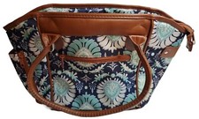 Bolsa de transporte isolada grande para almoço piquenique 6x10x13" espaçosa prateleira azul-petróleo ajuste fresco comprar usado  Enviando para Brazil
