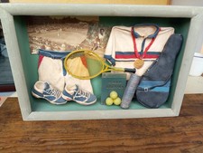 Tennis deko schaukasten gebraucht kaufen  Bad Lausick