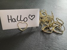 Stück kartenhalter herz gebraucht kaufen  Deining