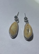 Elk ivory earrings for sale  Lebanon