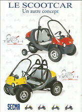 Secma scootcar fun for sale  Shipping to United Kingdom