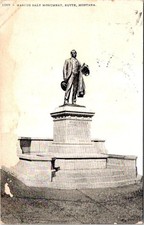Cartão postal 1909, Monumento a Marcus Daly, BUTTE, Montana - Edward H. Mitchell, usado comprar usado  Enviando para Brazil