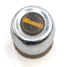Tampa de cubo central Mangels push through Wheel cromada prata e preta, usado comprar usado  Enviando para Brazil