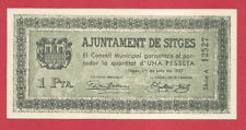 Ajuntament sitges .billet d'occasion  Villeneuve-de-Berg