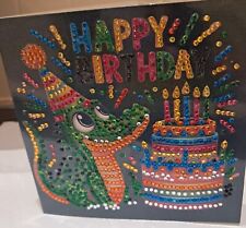 Sparkly birthday crocodile for sale  MILTON KEYNES