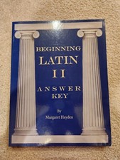 Beginning latin answer for sale  Bettendorf