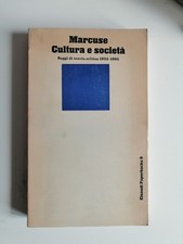 Marcuse cultura società usato  San Giuliano Milanese