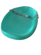 Trocador de fraldas Bumbo, tapete ergonômico para troca de bebê com cinto de segurança azul-petróleo comprar usado  Enviando para Brazil