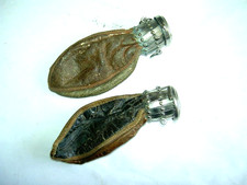 Two antique leather for sale  DEVIZES