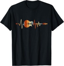 Heartbeat guitar shirt for sale  Huntington Beach