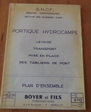 Rare sncf plan d'occasion  Expédié en Belgium