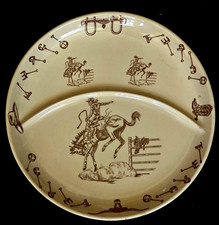 Tepco China 13" Grill Plate Bucking Bronco Western Traveler Restaurant Ware MCM comprar usado Tepco China 13" Grill Plate Bucking Bronco Western Traveler Restaurant Ware MCM comprar usado  Enviando para Brazil