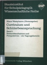 Curriculum schülerbeanspruchu gebraucht kaufen  Koblenz