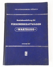 Betriebsanleitung pkw wartburg gebraucht kaufen  Neugersdorf