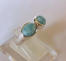 Ring larimar 925er gebraucht kaufen  Heiligenhaus