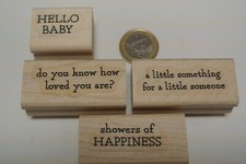 Stampin holzstempel set gebraucht kaufen  Neu-Isenburg