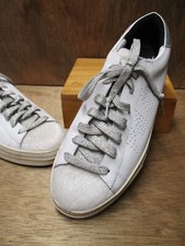 Tênis You Can Surf Later P448 couro branco prata cabelo de bezerro tênis treinadores 40 10 comprar usado  Enviando para Brazil