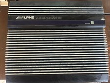Amplificador de Audio para Coche Alpine 3555 4 3 2 Canales Usado Completamente Sintonizado 200W x 2 Japón segunda mano  Embacar hacia Mexico