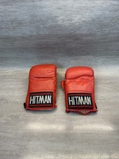 Luva de boxe Hitman vermelha 10 oz onças direita esquerda tamanho grande SOMENTE EXIBIÇÃO VINTAGE comprar usado  Enviando para Brazil