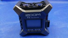 Gravador de campo Zoom F3 32bit gravação flutuante entradas XLR duplas áudio compacto, usado comprar usado  Enviando para Brazil