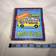 Organizador vintage 1994 Nickelodeon Cruisin Back To School Hardees Doug Rugrats, usado comprar usado  Enviando para Brazil
