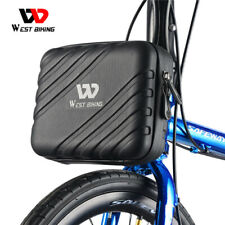 Usado, WEST BIKING Bolsa de Ciclismo Impermeável Bolsa de Capa Dura 2L para Bicicleta Dobrável Brompton comprar usado  Enviando para Brazil