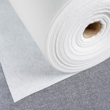 Iron fusible white for sale  BURY