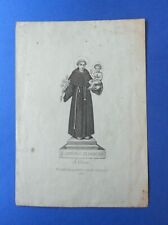 Santino holycard engraving usato  Firenze