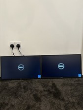 Dual dell monitors for sale  ILFORD