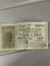 Biglietto stato italiano usato  San Donaci