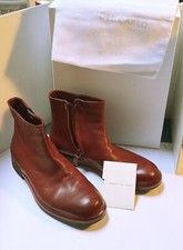 ROBERTO DEL CARLO BOTAS DE COURO COR VINHO EXCELENTE ESTADO COM CAIXA E BOLSA comprar usado  Enviando para Brazil